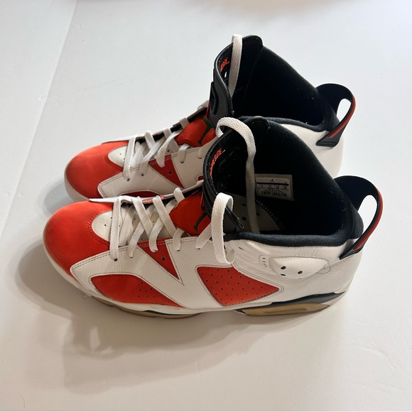 Air Jordan 6 Retro Gatorade Shoes Sneakers Like Mike Orange 384664-145 Sz 12 - Picture 6 of 13